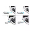 USB Type-A prievadų blokavimo rinkinys DeLOCK 20947, 10 vnt., mėlynas