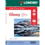 Lomond Photo Inkjet blizgus popierius 200 g/m² A3, 50 lapų