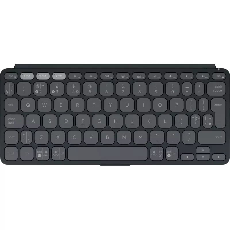 Belaidė klaviatūra Logitech Keys-To-Go 2 grafito spalva US