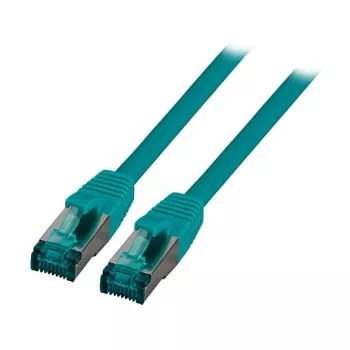 EFB-Elektronik RJ45 jungiamasis kabelis Cat.6A S/FTP LSZH Žalias 7,5 m