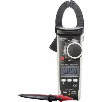 VOLTCRAFT VC585 skaitmeninis spaustuvinis multimetras CAT III 600 V, ekrano skaitmenys: 4000