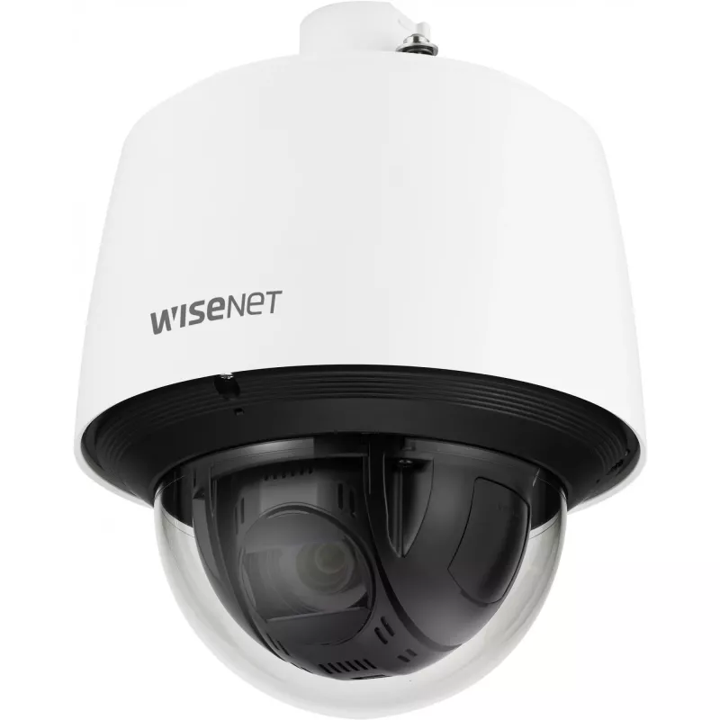 IP kupolinė lauko vaizdo stebėjimo kamera Hanwha QNP-6250H 1080p, 1/2,8 colio CMOS, 4,44–111 mm varifokalinis, montavimui ant lubų/sienos