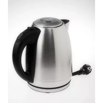 Elektrinis virdulys Adler AD1223 — 1,7 L, 2000 W, nerūdijantis plienas su juodais akcentais