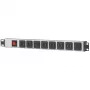Intellinet 19 colių stovo USB-A maitinimo skirstytuvas 16 prievadų (CEE 7/7), su apsauga nuo perkrovos, 2,1 A vienam moduliui, 2 m laidas (Euro 2 kontaktų kištukas)