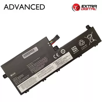 Nešiojamojo kompiuterio baterija LENOVO L19L6P72, 6200 mAh, Extra Digital Advanced
