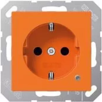 Kištukinis lizdas SCHUKO 16 A 250V su apsauga nuo prisilietimo Jung A 1520 BF KO (A1520BFKOO)