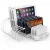 Įkrovimo stotelė Unitek Y-2190A — 10× USB prievadai (8×USB 2.0 + 2×USB 3.2 Gen1), belaidis įkrovimas, 96 W galia