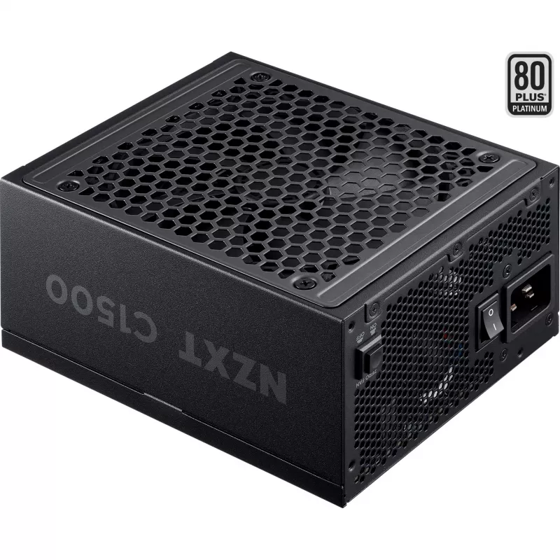C1500 Platinum, PC maitinimo blokas juodas, 1x 16 kaiščių grafikos plokštės lizdas, 6x PCIe, kabelių valdymas, 1500 W
