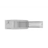 Stovo spinta LANBERG WF01-6404-23S 19 colių 4U pilka su perforuotomis durelėmis