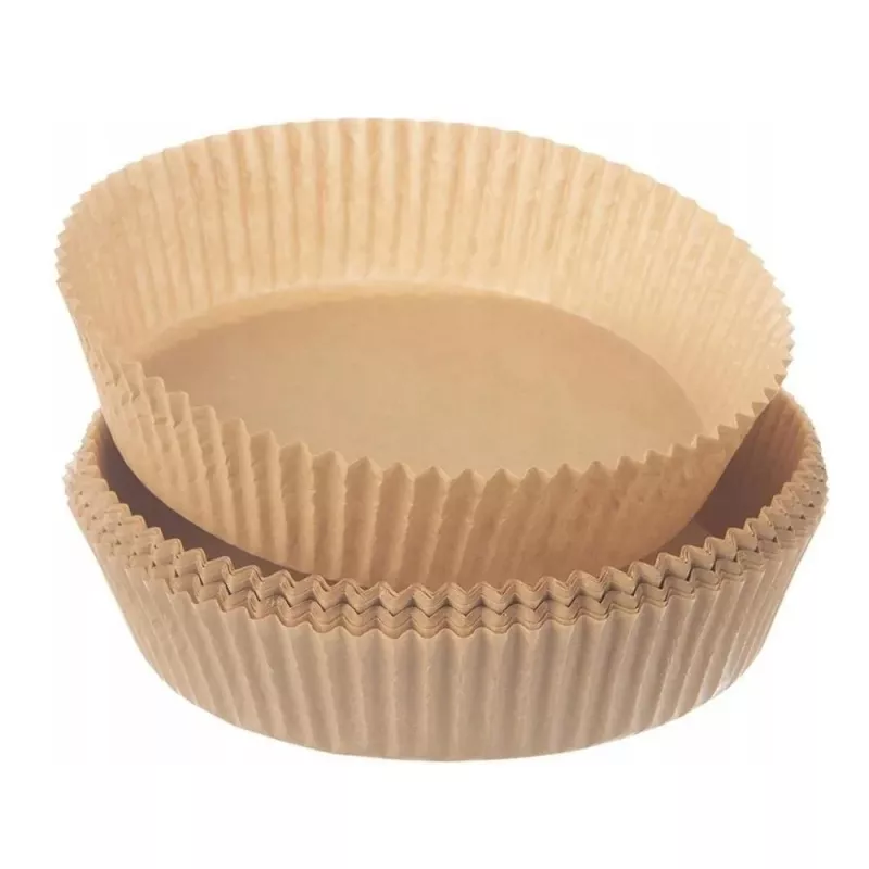 Kepimo popieriaus įdėklai gruzdintuvėms Extralink HOME apvalūs 16 cm, pakuotė po 100 vnt.