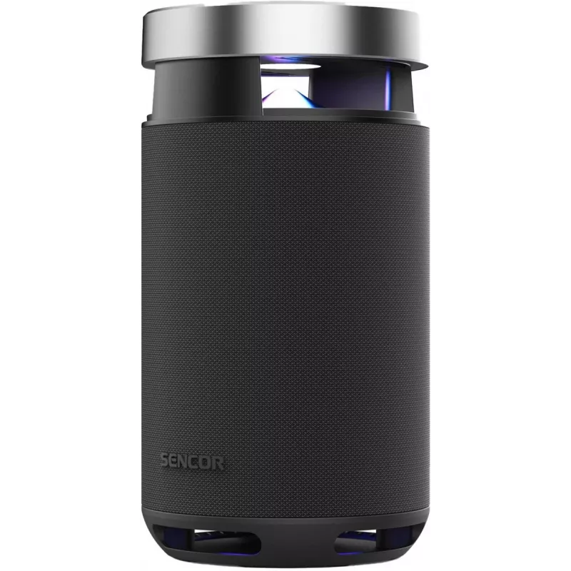 Nešiojamas Bluetooth garsiakalbis SENCOR Resonex Lounge 130W, IPX7 atsparus vandeniui, TWS, LED apšvietimas