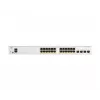 Cisco Catalyst 1200-24P-4X išmanusis jungiklis, 24 prievadai GE, PoE, 4x10GE SFP+, ribota viso gyvenimo apsauga (C1200-24P-4X)