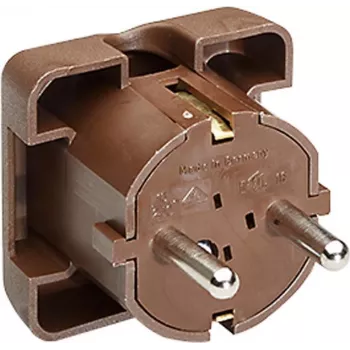 Bachmann 911.470 Brown 2P+E kištukinis elektros lizdas