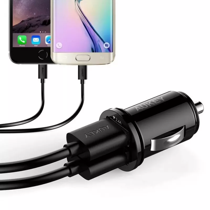 Automobilinis įkroviklis AUKEY CC-S1 Mini 24 W 4.8 A