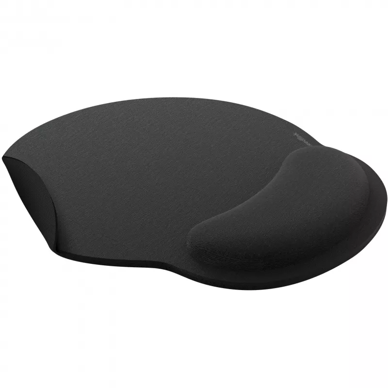 Memory foam pelėdos kilimėlis Speedlink VELLU su riešo atrama, 230×254 mm, juodas