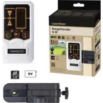 Laserliner RangeXtender G 30 lazerinis imtuvas linijiniam lazeriui, diapazonas iki 30 m (033.26E)