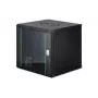 Sieninis tinklo spintas DIGITUS Dynamic-N DN-37111 — 12U, 600x600 mm, IP20, spynelė