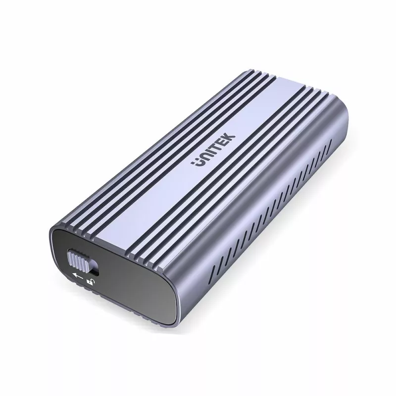 SSD dėklas UNITEK S1226A Juoda Pilka M.2 PCI Express 40 Gbit/s