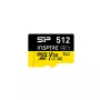 Silicon Power Inspire 512 GB MicroSDXC V30 UHS-I U3 A2 4K atminties kortelė su adapteriu (SP512GBSTXLA2V1NSP)