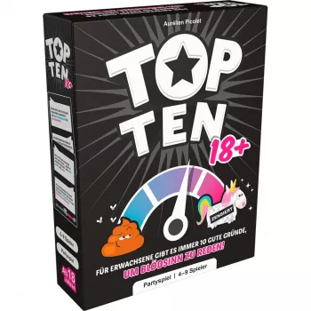 Top Ten 18+ – žaidimas vakarėliams