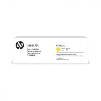 HP CF412XC/410X Tonerio kasetė geltona, 5000 puslapių
