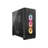 PC korpusas Corsair 4500X RS-R ARGB grūdintas stiklas Midi bokštas juodas