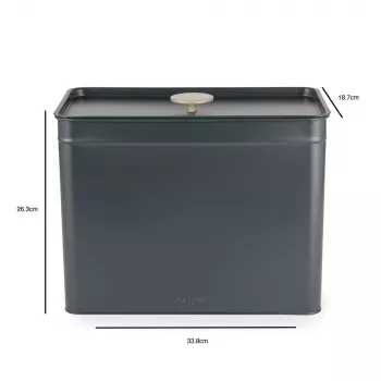 Dėžė duonai Salter Marino Steel Construction BW124601EU7 – Nerūdijančio plieno talpa kepalams