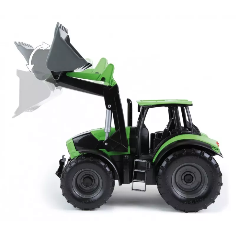 Traktorius Lena WORXX 04613EC – vaikiškas mechaninis traktorius ant ratų