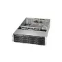 Super Micro Supermicro SC836 BE16-R920B - Stovo korpusas - montuojamas į stovą - 3U - Išplėstinis ATX - SAS - Karštai keičiamas 920 W - Juodas - USB/Serijinis (CSE-836BA-R920B)