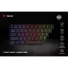 Mechaninė žaidimų klaviatūra SAVIO BLACKOUT X2 BROWN 61 klavišas 60% USB QWERTY RGB Outemu Brown