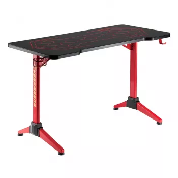 Gaming stalas MACLEAN RS163 RGB LED, didelis stalviršis, maks. apkrova 100 kg, maks. aukštis 760 mm