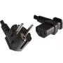 Microconnect PE010518L maitinimo laidas juodas 1,8 m CEE7/7 C13 jungtimi