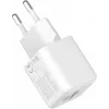 Sieninis USB-C / USB-A įkroviklis YENKEE YAC G38 20W 3A Power Delivery