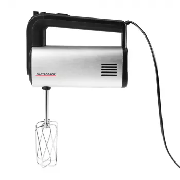 Gastroback 40983 Design Handmixer Pro rankinis maišytuvas, juoda/sidabrinė