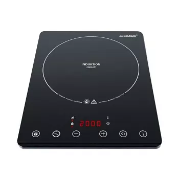Indukcinė kaitlentė Steba IK 65 Slim Black, 1 zona, jutiklinis valdymas