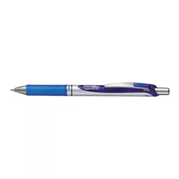 Automatinis gelinis rašiklis PENTEL EnerGel XM su segtuku, mėlynas rašalas, 12 vnt. pakuotė