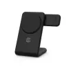 Vidaus belaidis įkroviklis laikrodžiui Crong CRG-MSPS-BLK, juodas, Lightning/USB