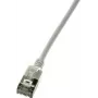 Logilink Ultraflex SlimLine - Pataisinis kabelis - RJ-45 (M) - RJ-45 (M) - 5 m - 3,8 mm - ekranuotas PIMF - CAT 6a - Ekranuotas, be halogenų, liejinis - Pilka, RAL 7035 (CQ9072S)