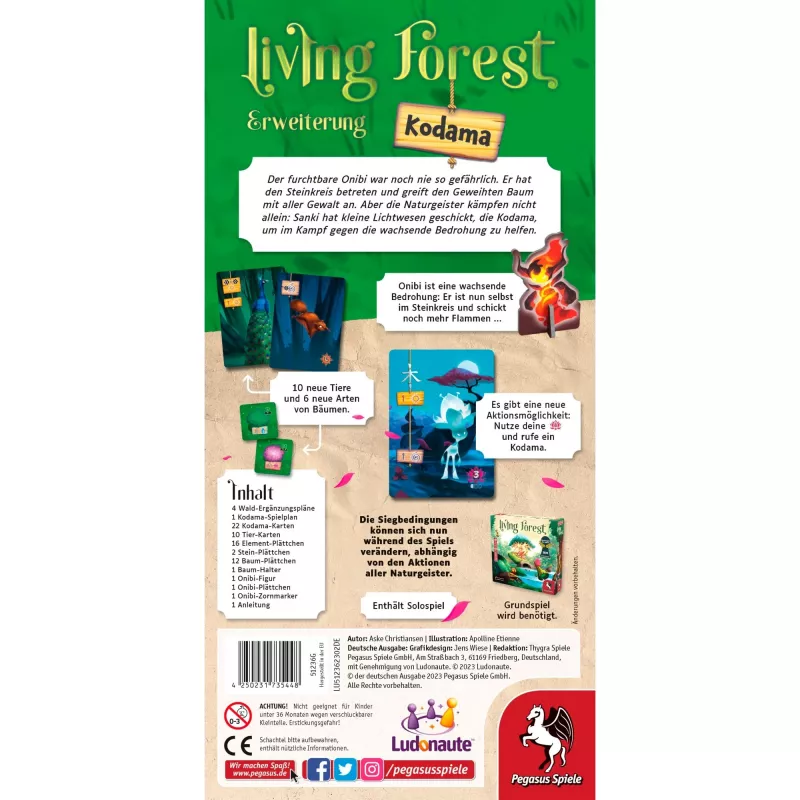 Living Forest: Kodama, Stalo žaidimo plėtinys