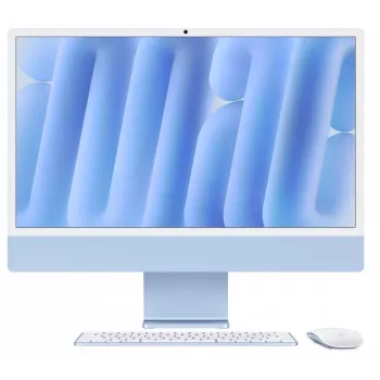 iMac 24 colių: M4 10/10, 16 GB, 512 GB SSD - Mėlyna