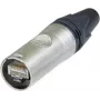 Neutrik NE8MX6-T Kištukas RJ-45 Aliuminis - Juodas (NE8MX6-T)