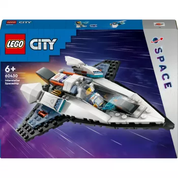 LEGO City Kosminis laivas 60430 – 240 dalių, 1 minifigūrėlė, nuo 6 metų
