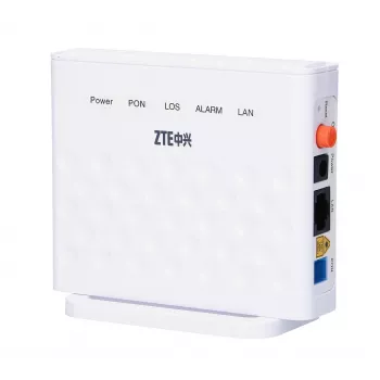 ONT ZTE ZXA10 F601, 1× GPON, 1× RJ45 1000 Mb/s