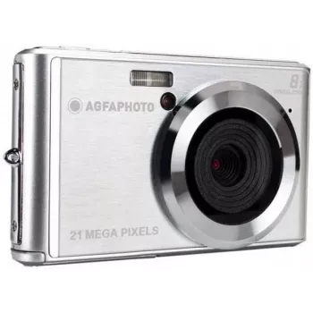 AgfaPhoto DC5200 skaitmeninis fotoaparatas, 21 MPix, 720p, sidabrinis (DC5200-SIL)