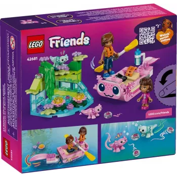 LEGO FRIENDS 42681 Aksolotlių nuotykių valtis