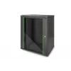 DIGITUS Dynamic Basic DN-19 16-U-EC-SW - tinklo spinta, skirta montavimui ant sienos, RAL 9005, 16U, 48,3 cm (19 inch)