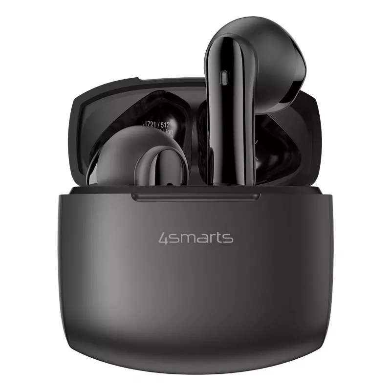 4smarts belaidė ausinė SkyBuds Air juoda (541722)