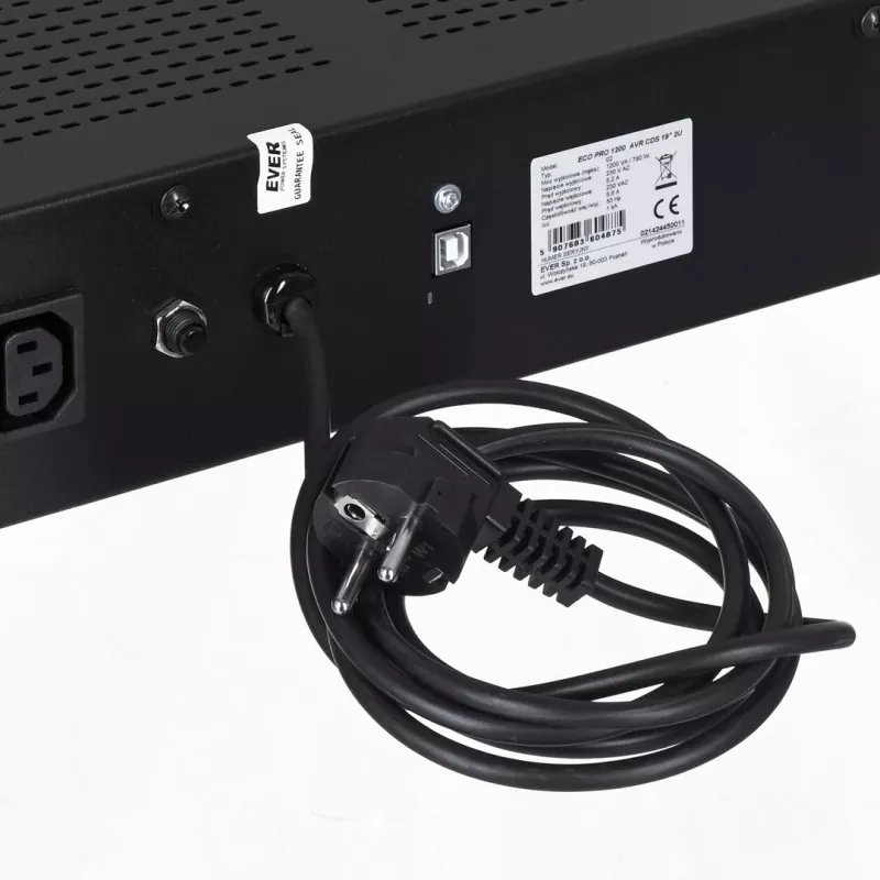 UPS EVER ECO Pro 1200 AVR CDS 19 (stelažinis; 1200VA)
