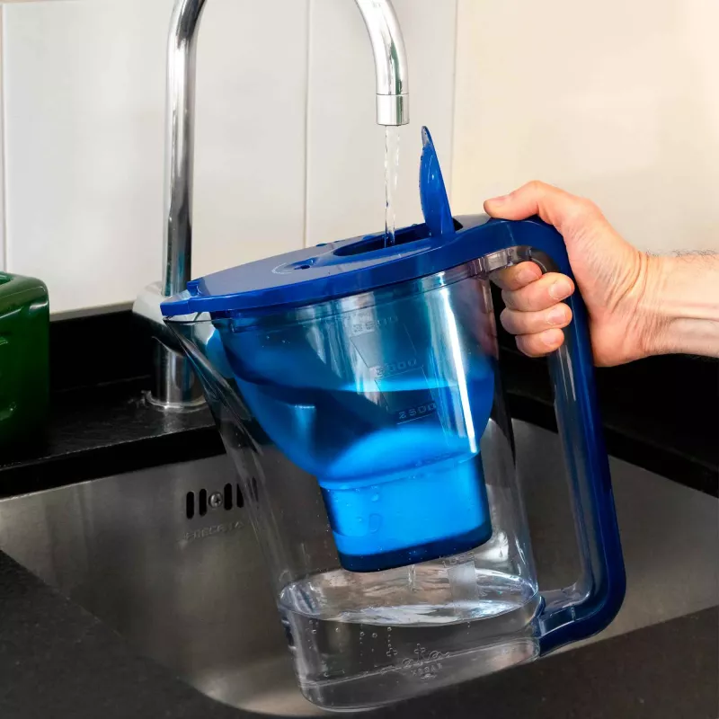 Stalo vandens filtras JATA HJAR1003 3,5 l mėlynas permatomas