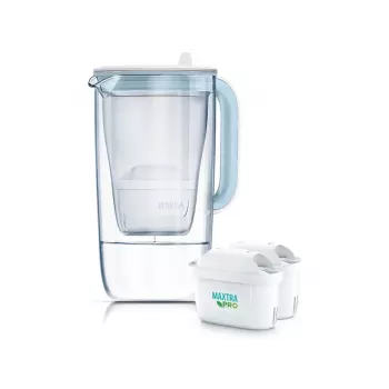 BRITA Glas Kanne ONE vandens filtro ąsotis su 2 x MAXTRA+ PRO kasetėmis (126032)